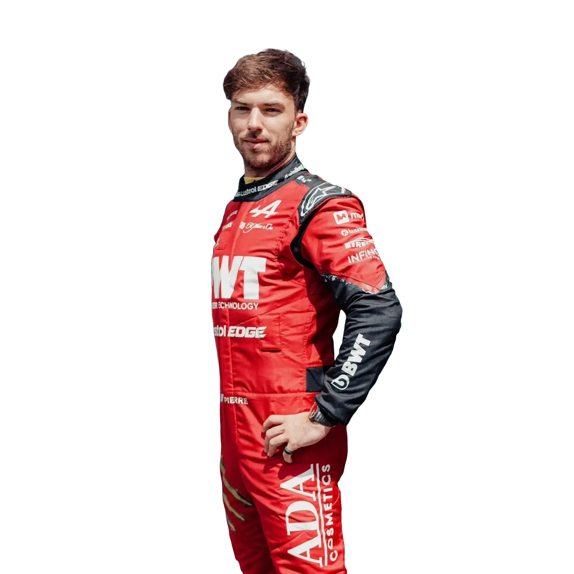 2024 Pierre Gasly BWT Team Alpine Race Suit F1 X Deadpool & Wolverine Belgian GP Dashing Racegear