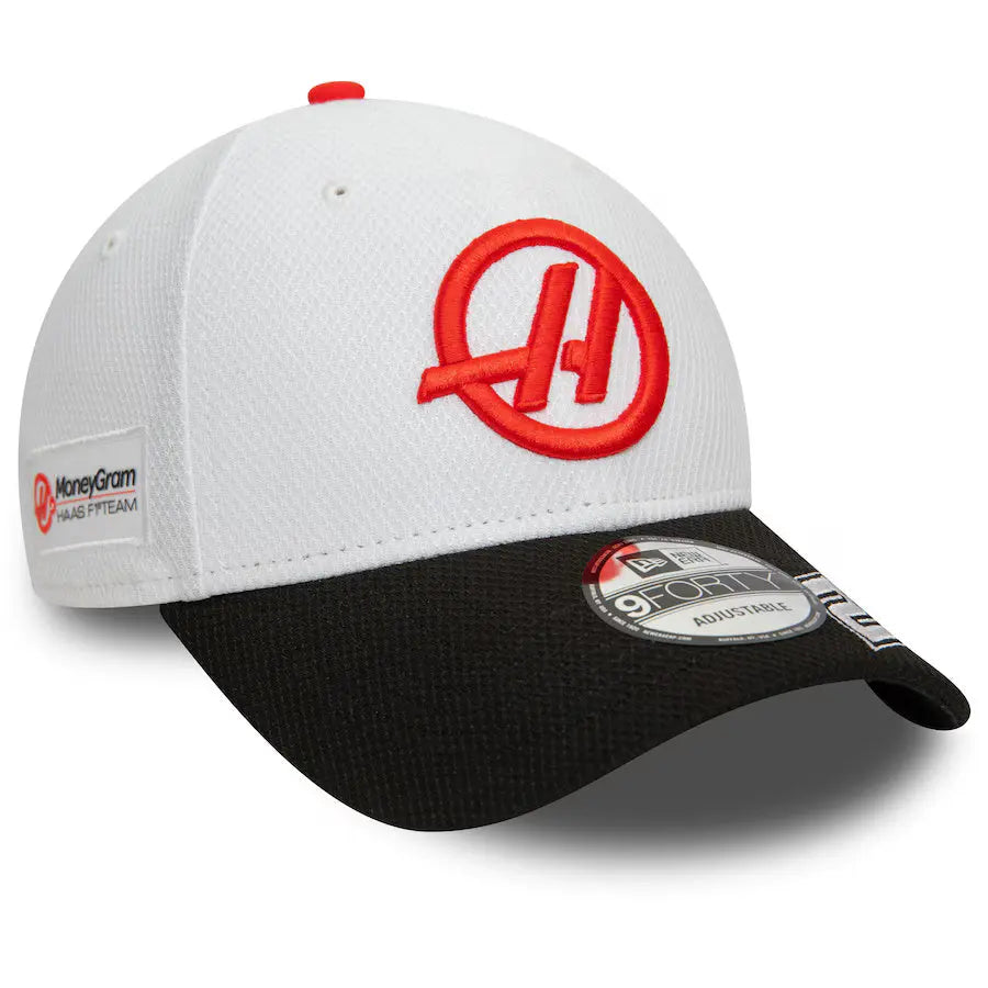 Haas F1 2023 Team New Era Kevin Magnussen 9FIFTY Pre Curve Cap Dashing Racegear