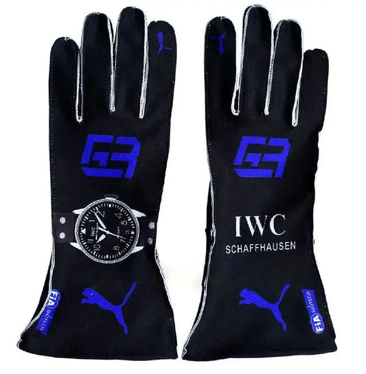 George Russell F1 Gloves 2022 Mercedes Formula 1 George Russel Karting gloves Dashing Racegear